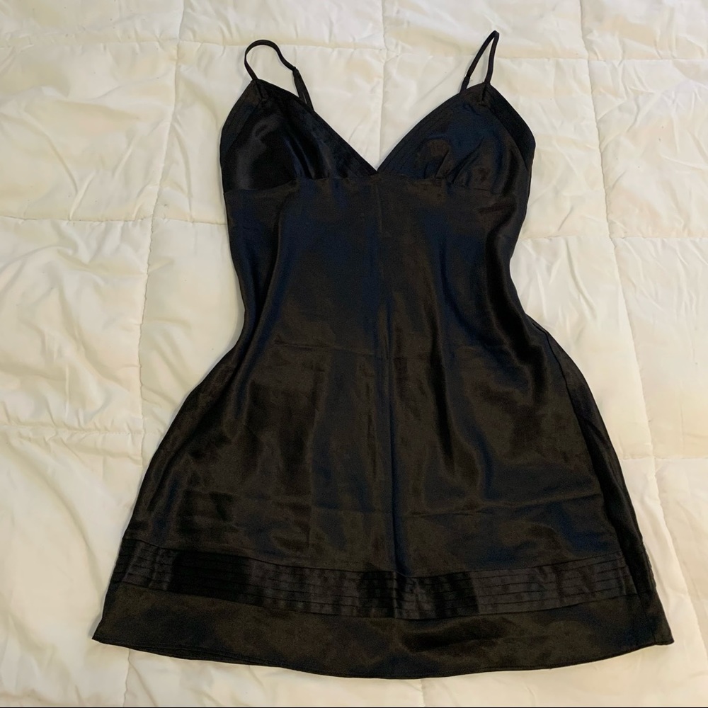 Victoria’s Secret black slip dress